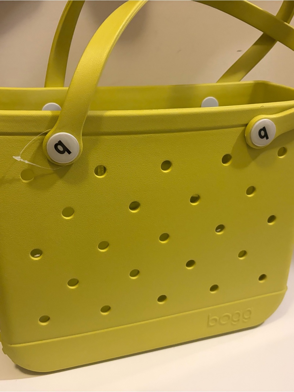 NWOT Bogg Bag Baby (M) Lime Green Tote
